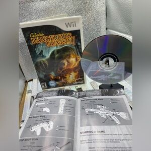 🍒5-$50 Cabelas DANGEROUS HUNTS Wii game
Like New